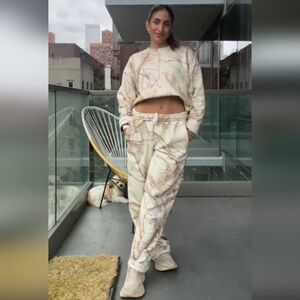 Dairy Boy Butterfly Camo Sweatpants Sweatshirt Set L/XL